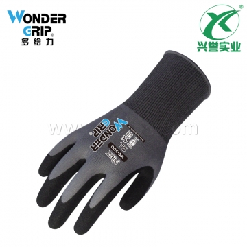多给力 WG-500 通用型透气耐油防滑丁腈浸胶手套