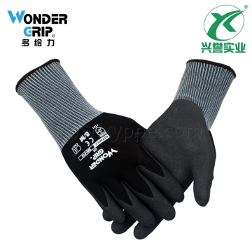 多给力 WG-510 发泡涂掌防油作业手套