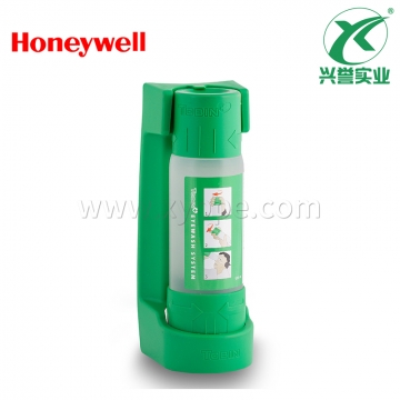 霍尼韦尔164 Tobin瓶装洗眼器 塑料支架 氯化钠洗眼液 500ml