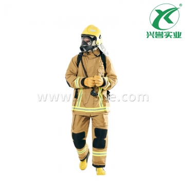 欧标消防战斗服 HW-XF-A002 阻燃 耐磨 芳纶面料 防油防水