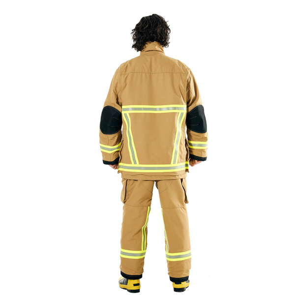 欧标消防战斗服 HW-XF-A002 阻燃 耐磨 芳纶面料 防油防水