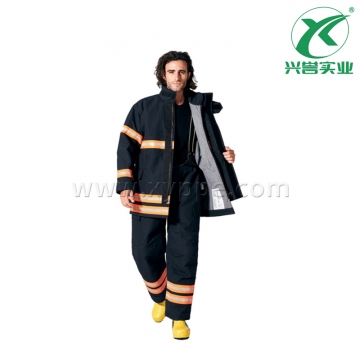 欧标消防服HW-XF-A003 阻燃 耐磨 芳纶面料 防油防水