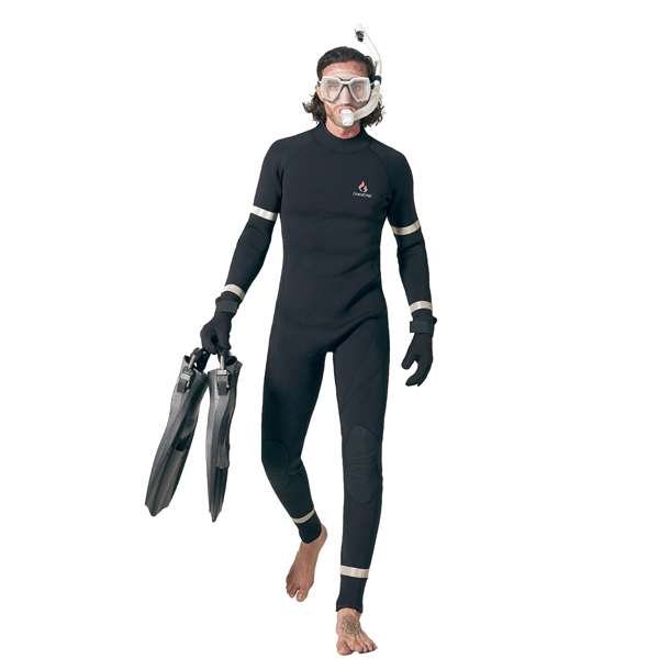 3mm湿式救援服HW-SY-O001 带有反光带 增加可视度与安全性