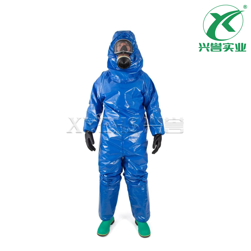 雷斯普斯 Respirex GLS 300B 气密服 Chemprotex™ 300防化服 一体式面罩密封