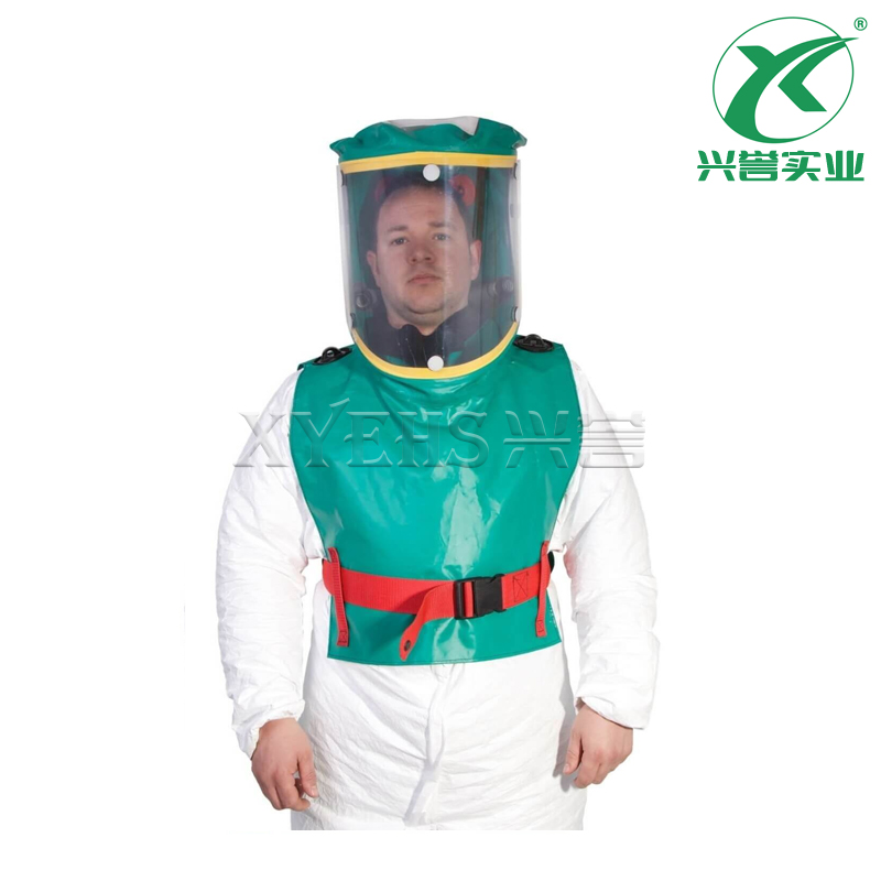 雷斯普斯 Respirex SIMPLAIR A.E 丁基橡胶 正压供气式化学防护头罩