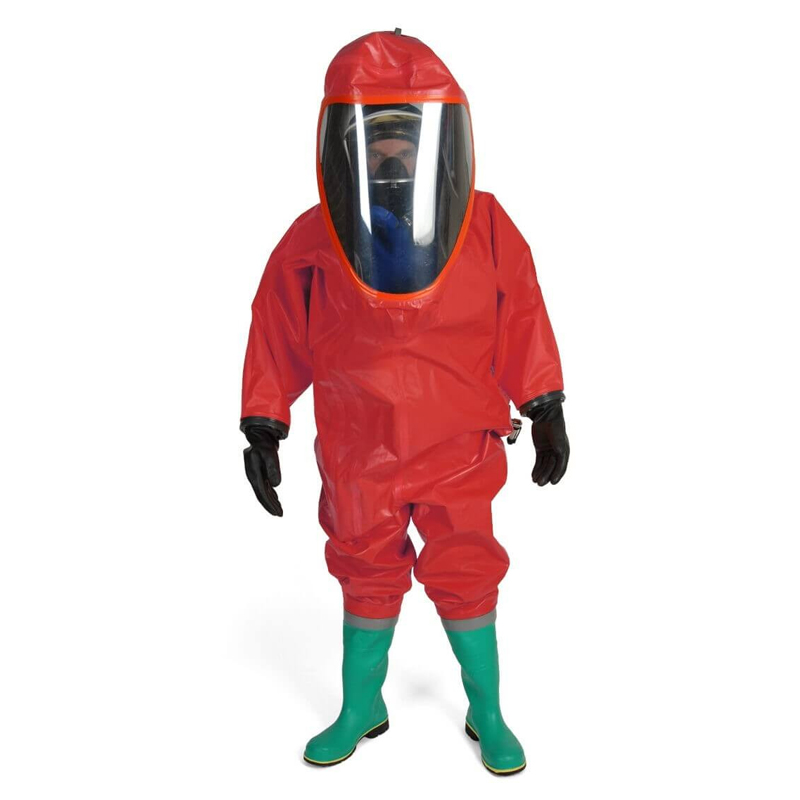 雷斯普斯 Respirex GTB ET 丁基橡胶防化服 呼吸器内置 重型气密性防护服