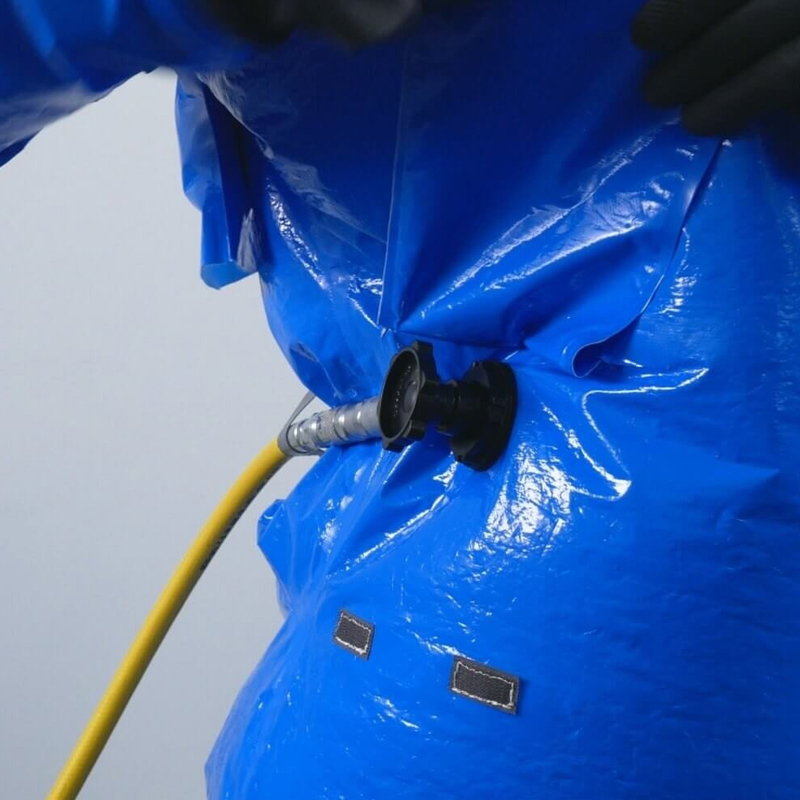 雷斯普斯 Respirex ACTIVEAIR API 套装  Chemprotex™ 300 液密连体防护服