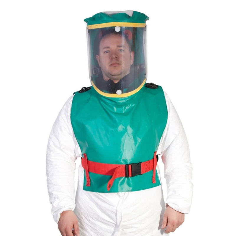 雷斯普斯 Respirex SIMPLAIR A.E 丁基橡胶 正压供气式化学防护头罩