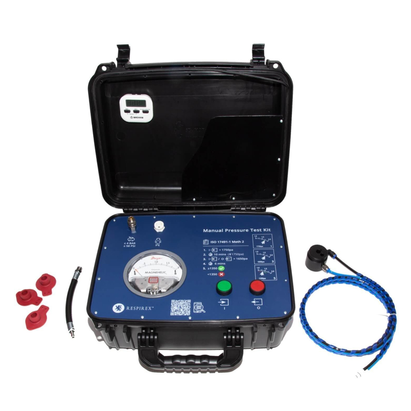 雷斯普斯 Respirex MANUAL TEST BOX手动测试箱 气密型化学防护服（内压测试）